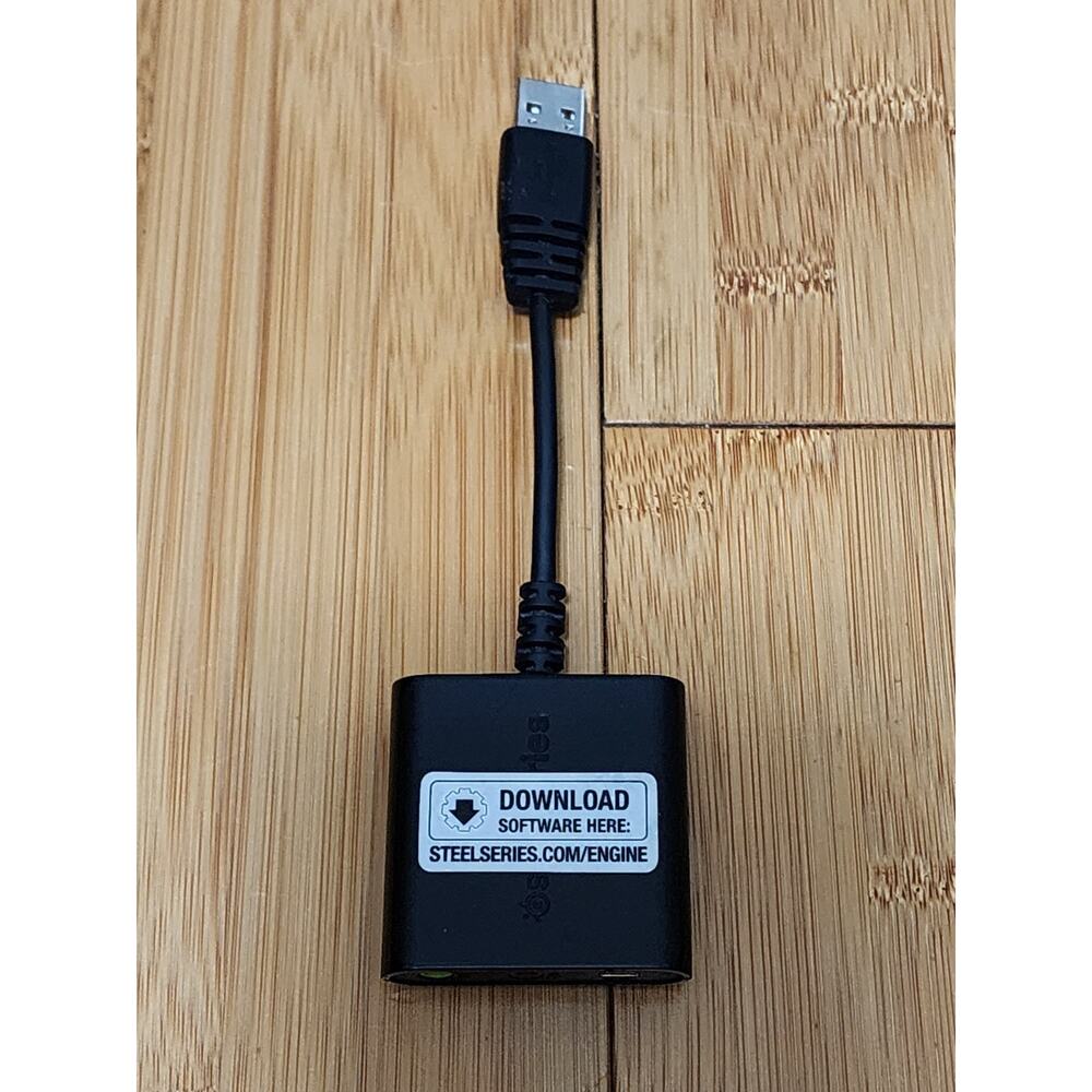 Steelseries USB Soundcard V2 Adapter 5V - 200 mA Model: SC-00003 STEELSERIESV2